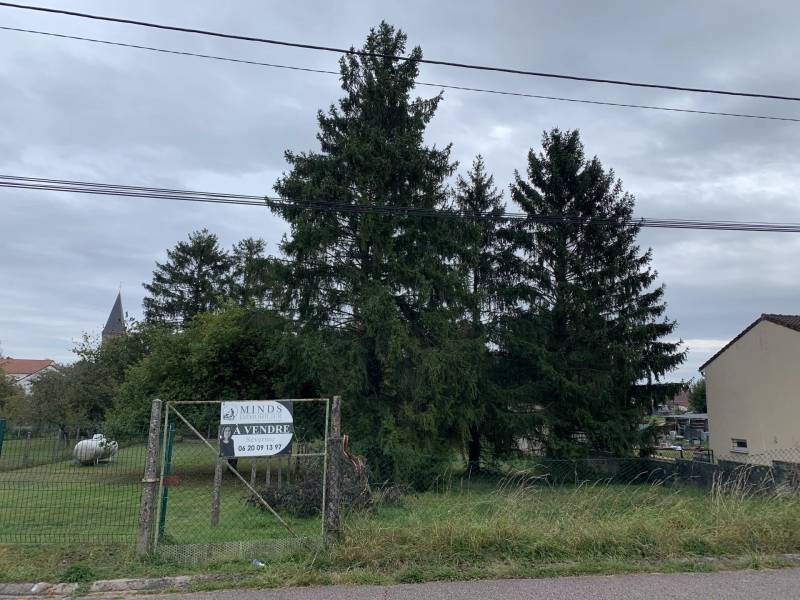 Terrain constructible de 919m² sur Henriville