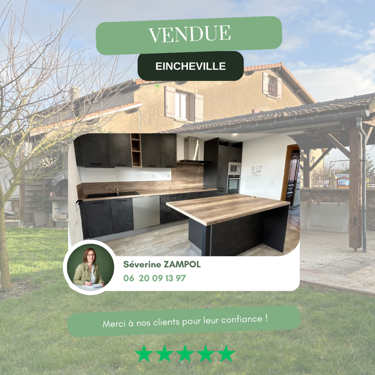 Maison individuelle vendue à EINCHEVILLE